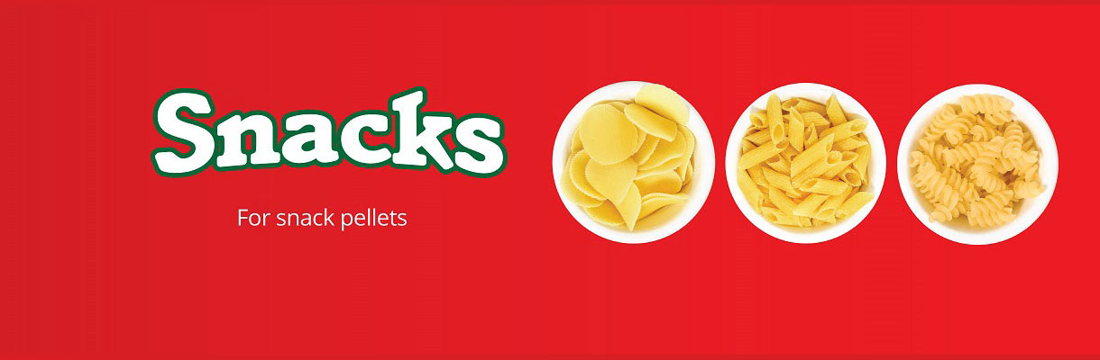 SNACKS for Potato and Cereals Based Pellets